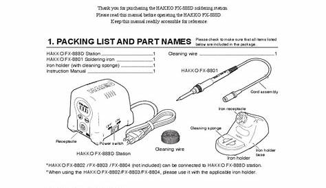 Hakko FX-888D Manual | Soldering | Fahrenheit | Prueba gratuita de 30