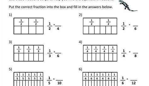 equivalent fractions with numerators denominators missing k5 learning