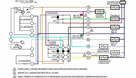 goodman heat pump wiring schematic