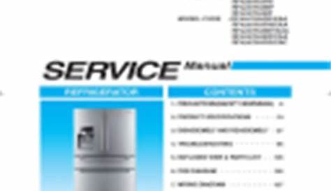 samsung rf4287hars service manual