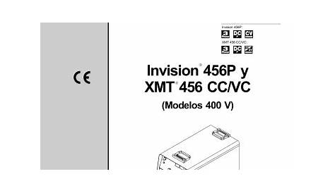 Miller XMT 456 CC/CV (400 VOLT) Manual de usuario | Manualzz