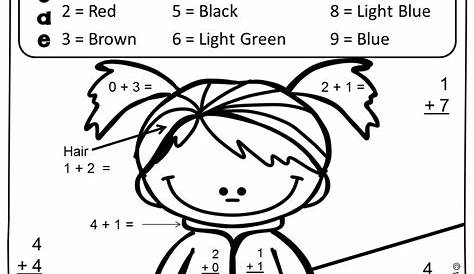 Addition coloring pages to download and print for free