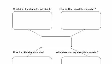 character and setting worksheets