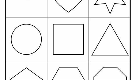 6 Best Images of Basic Shapes Printables - Basic Geometric Shapes