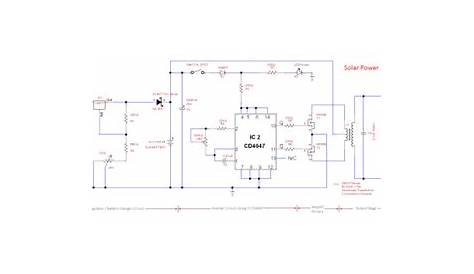 circuit diagram of solar power inverter