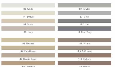 Mapei Grout Colour Chart Australia – Warehouse of Ideas