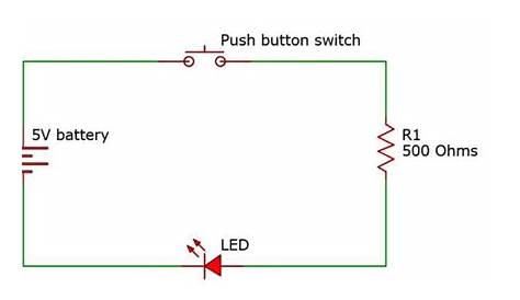 push button circuit diagram