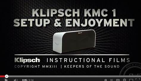 KMC 1 Portable Music System | Klipsch