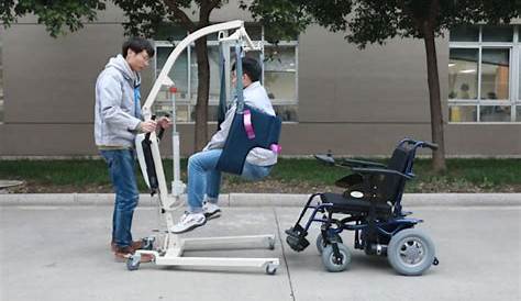 China Lightweight Manual Hydraulic Patient Lift for Hospital or