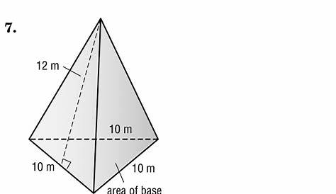 worksheet. Surface Area Of Pyramids Worksheet. Grass Fedjp Worksheet