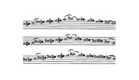 flute chromatic scale finger chart