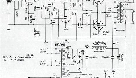 el34 tube amp schematic