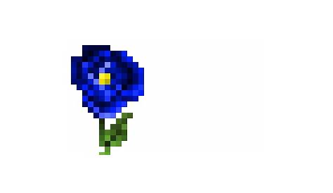 light blue flower minecraft