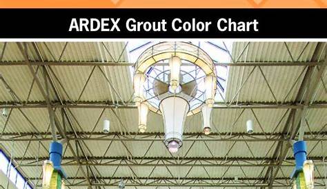 ardex grout color chart