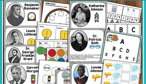 printable worksheets black inventors and their inventions