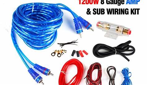 scosche sub wiring kit