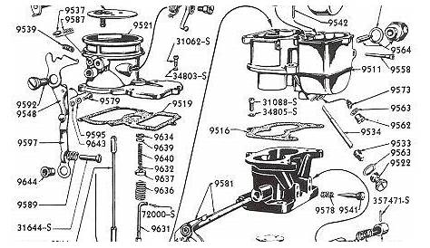ford tractor carburetor diagram