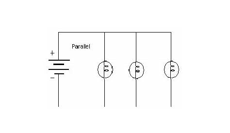 labeled diagram of parallel circuit