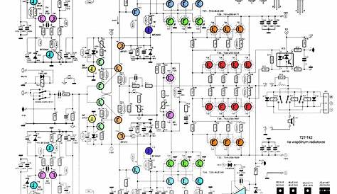 2000w car amplifier circuit diagram