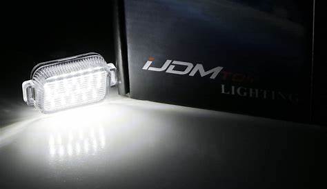 OE-Fit Xenon White 3W Full LED License Plate Light Kit For 2014-2020