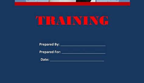 Training Manual - 40+ Free Templates & Examples in MS Word
