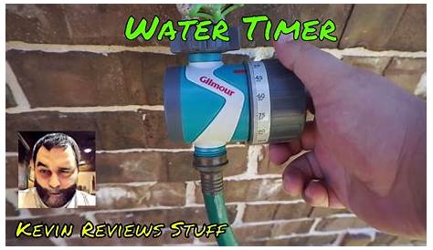 Gilmour Mechanical Water Timer - YouTube