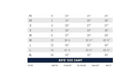 vineyard vines youth size chart