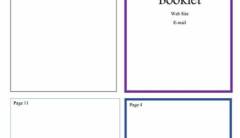 49 Free Booklet Templates & Designs (MS Word) ᐅ TemplateLab