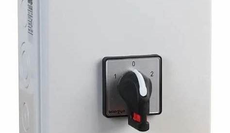 manual changeover switch price