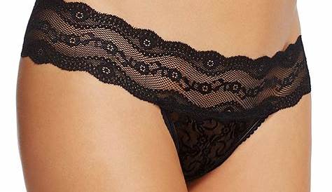 b.tempt'd by Wacoal Lace Kiss Thong | Bloomingdale's