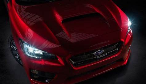 Subaru Releases Teaser Photo Of 2015 WRX Ahead Of Los Angeles Auto Show