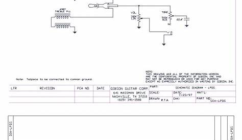 gibson blueshawk wiring diagram