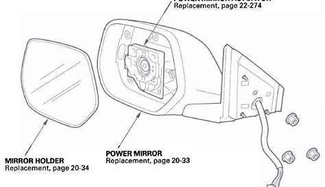 Honda CR-V - Mirrors - Body