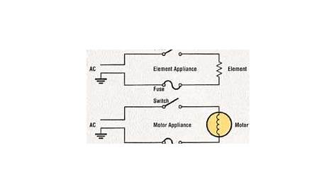 simple electric iron circuit diagram