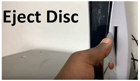How To Eject a Disc From PS5 - YouTube