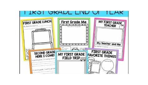 First Grade memory book!!! by Aloha Elementary | TpT