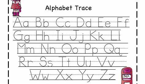 Printable Letter to Trace | Activity Shelter