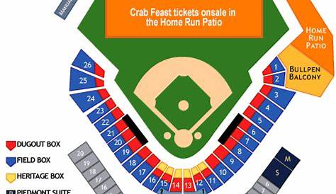 impact field seating chart