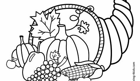 Thanksgiving Coloring Pages Pdf at GetColorings.com | Free printable