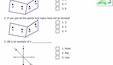 line segment worksheets grade 4