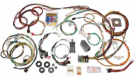 New Painless 20120 1964-1966 Ford Mustang Wiring Harness, 22 Circuit