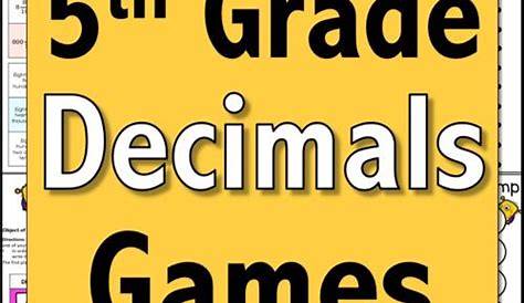 Multiplying Decimals Games 5th Grade - Sara Battle's Math Worksheets