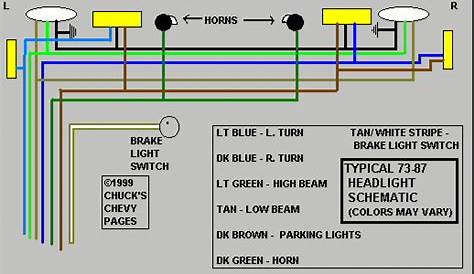 96 Chevy Silverado Headlight Wiring Diagram