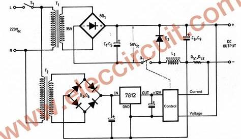 24v 2a smps circuit diagram