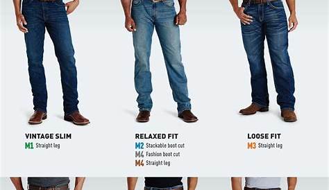 Bke Mens Jeans Style Chart