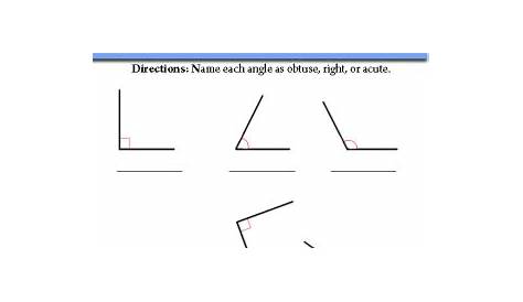 Angles Worksheet Geometry Worksheets, Free Math Worksheets, Math