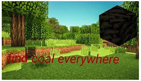 How to find coal in Minecraft - YouTube