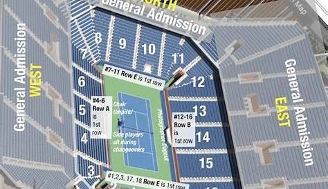 louis armstrong stadium seating chart
