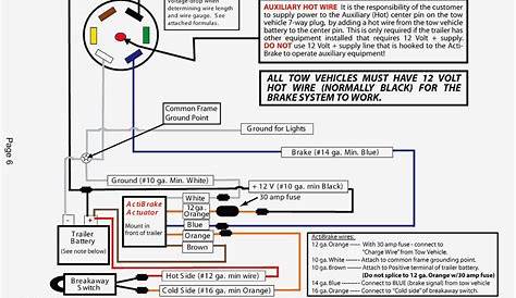 Tekonsha P3 Prodigy Electric Trailer Brake Controller Wiring Diagram