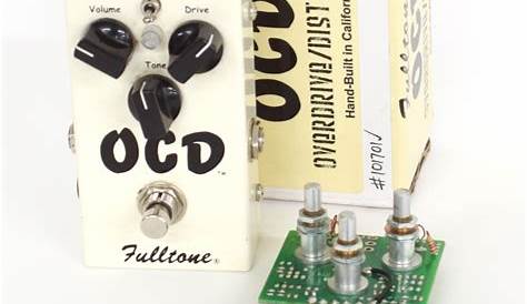 Fulltone OCD overdrive guitar pedal, made in USA, boxed, also with
